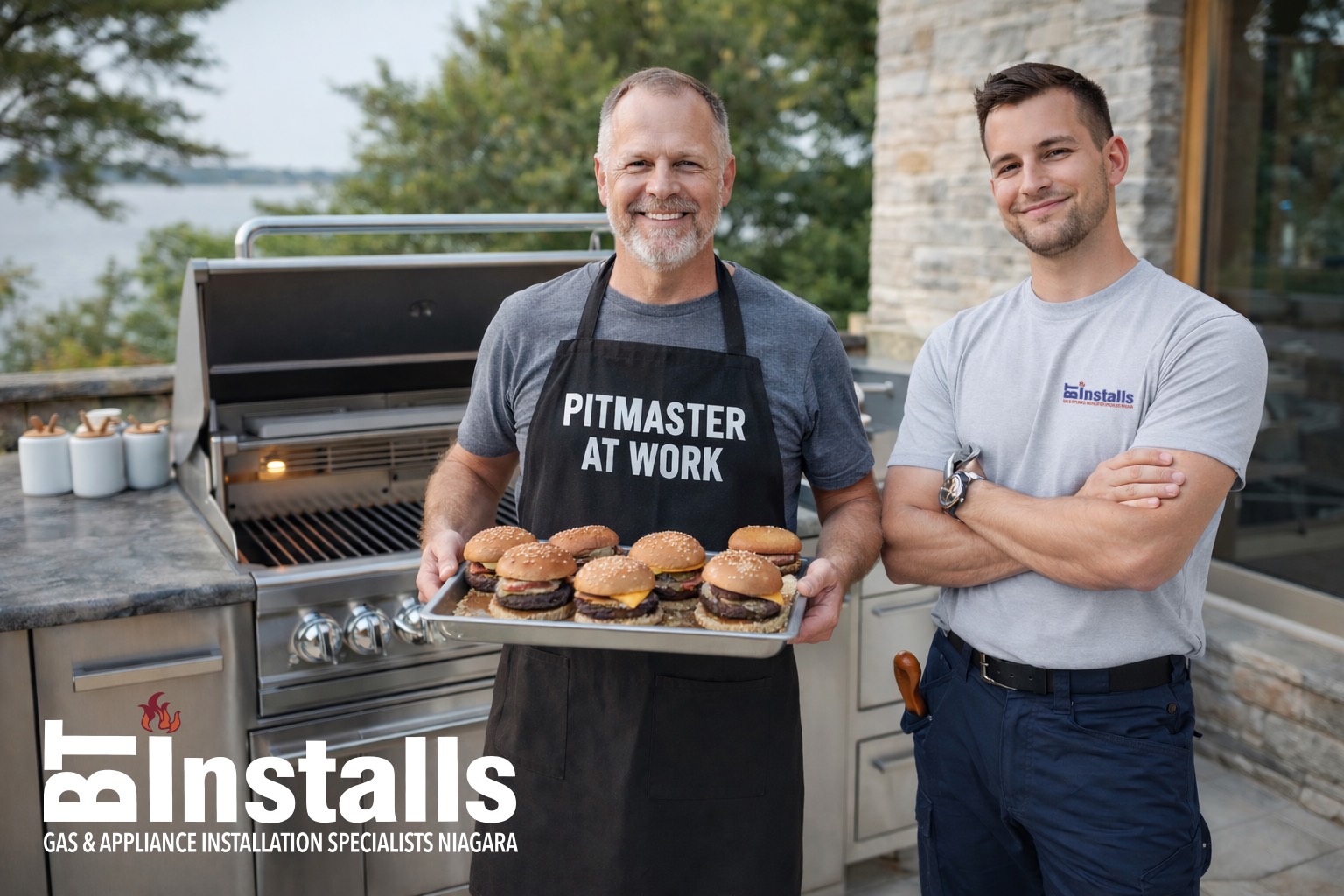 Gas BBQ Installation in Niagara